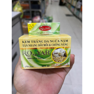 Kem romiyar trắng da ngừa nám tàn nhang đồi mồi chống nắng 20g