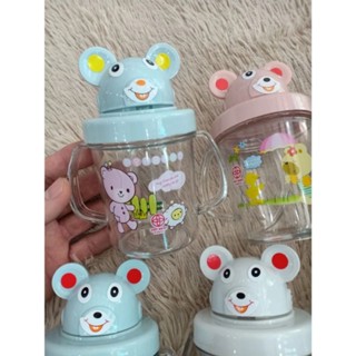 Bình nước, bình tập hút cho bé hàng Việt Nhật 0011 (Được chọn màu)