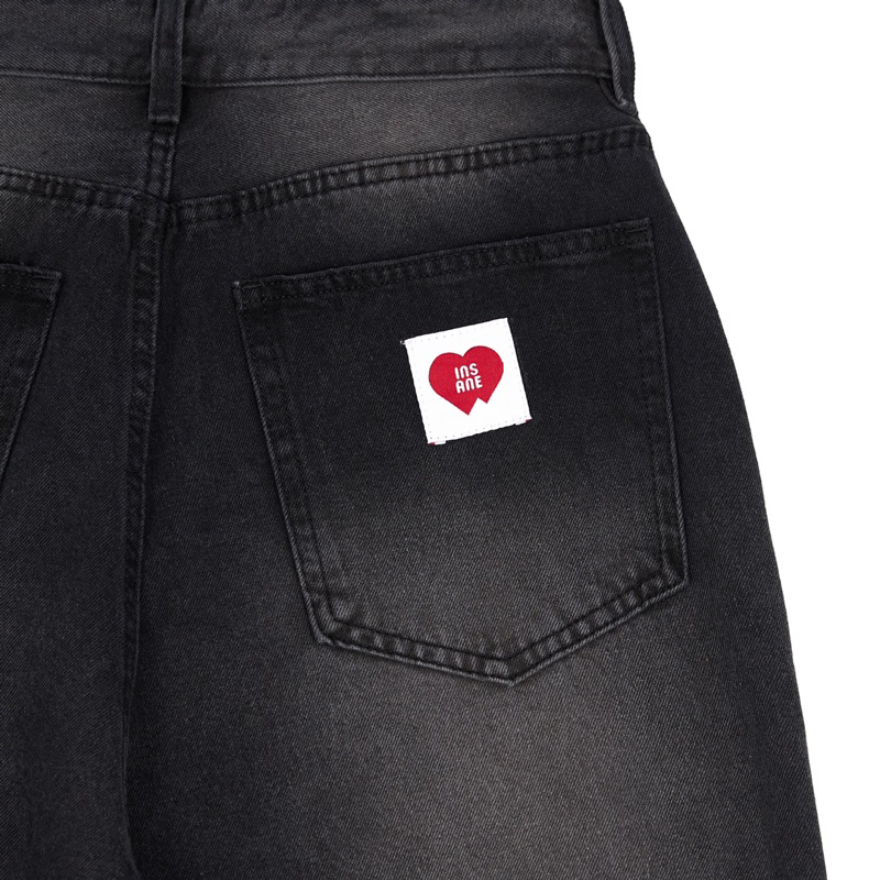 Quần INSANE | “Heart Service” Extra Wide Leg Jeans