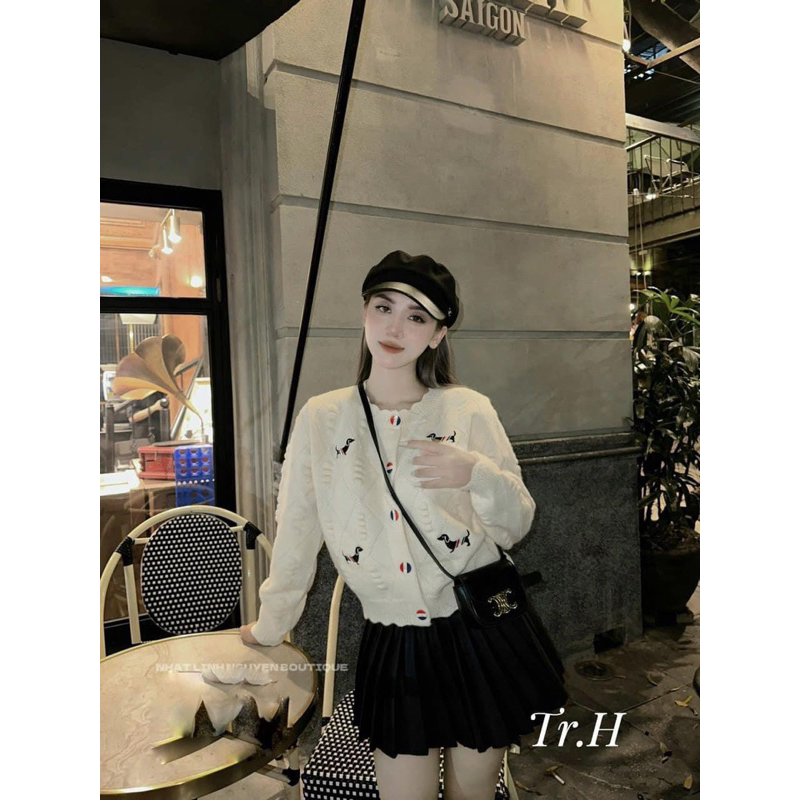 Áo khoác len Thom ngựa