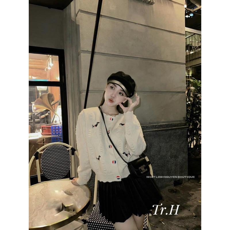 Áo khoác len Thom ngựa