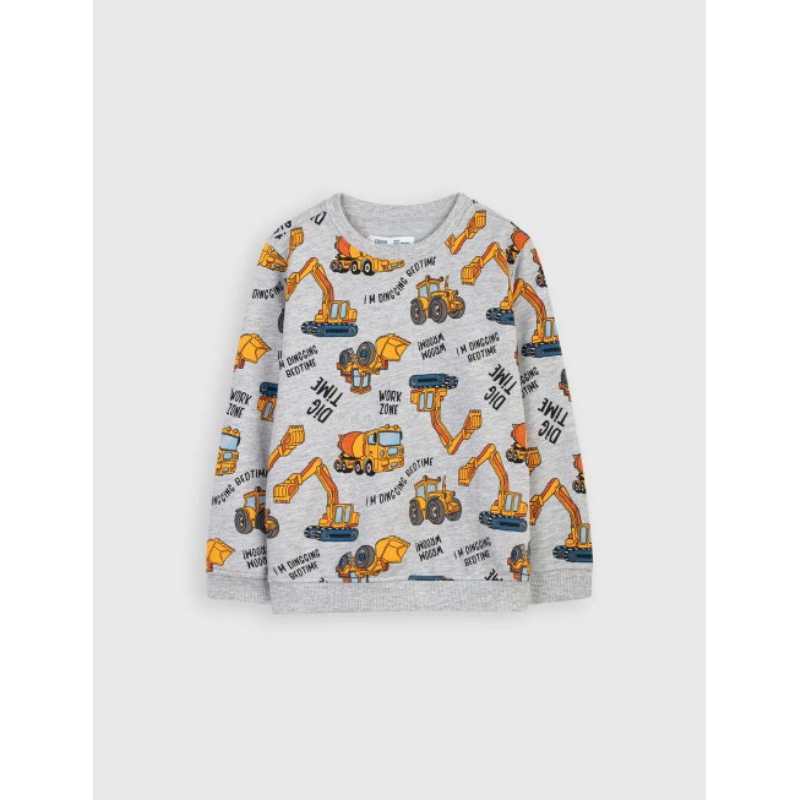 Bộ nỉ bé trai in hình Canifa