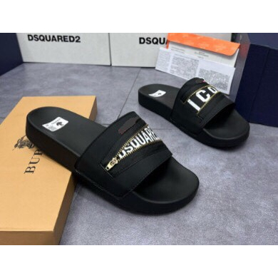 Dép Lê DSQ2 Khóa Ngang , DSQ2 khóa Zip ICON hàng nét chuẩn hot hhit 2023