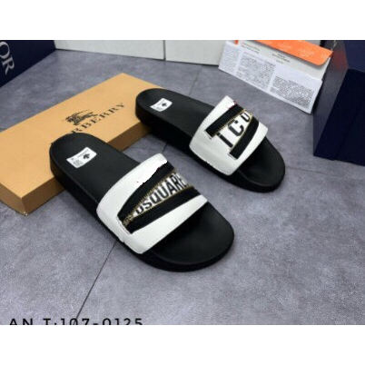 Dép Lê DSQ2 Khóa Ngang , DSQ2 khóa Zip ICON hàng nét chuẩn hot hhit 2023