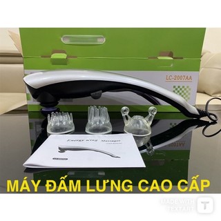 Máy massage cầm tay, Máy đấm lưng cầm tay (3 Đầu Massage hàng xịn Loại 1