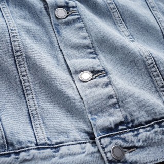 Áo Khoác Denim ICONDENIM Basic Dày Dặn - AKID0110