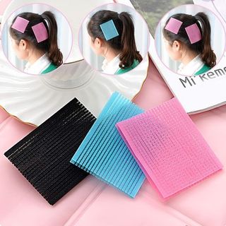 2 miếng dán tóc mái màu hồng cố định tóc con, tóc mái