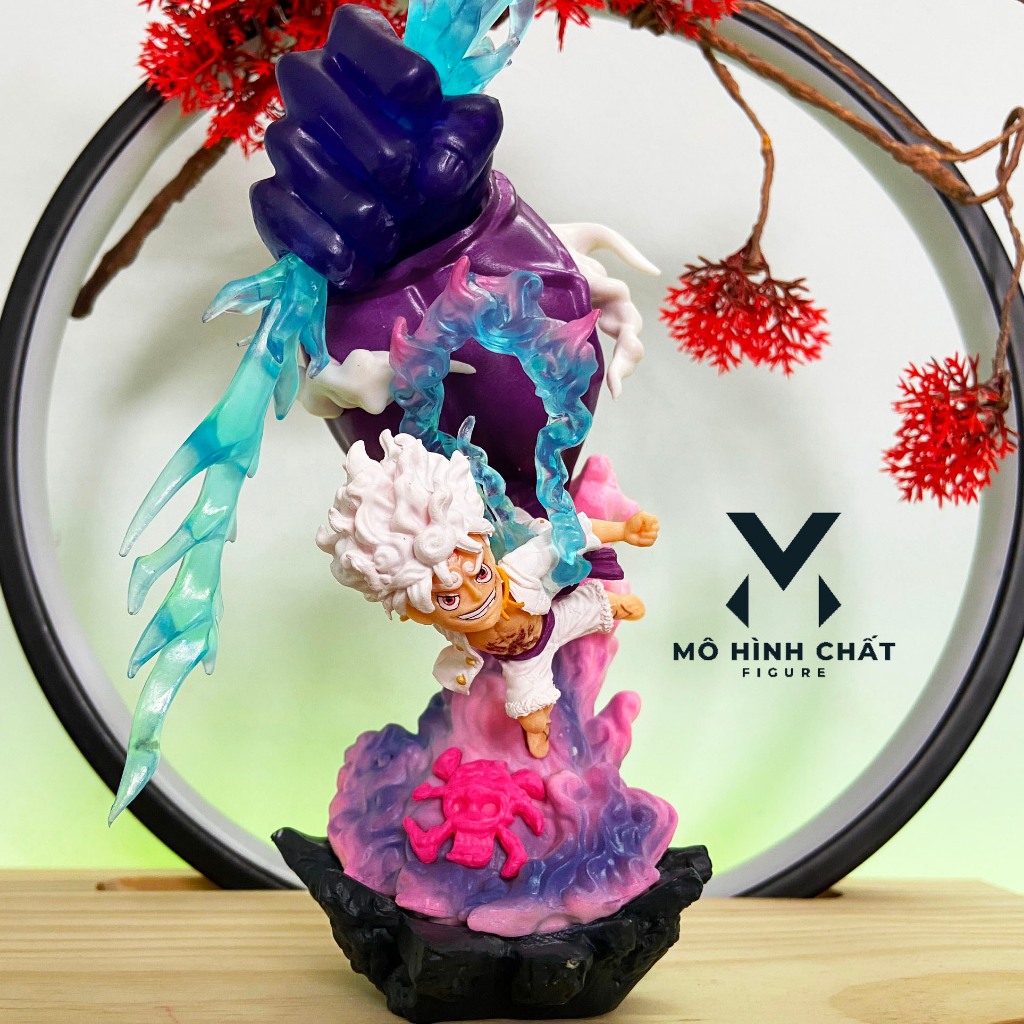 Mô Hình Luffy Gear 5 Nika trạng thái chiến đấu hàng cao cấp cao 20cm - Mô hình OnePiece