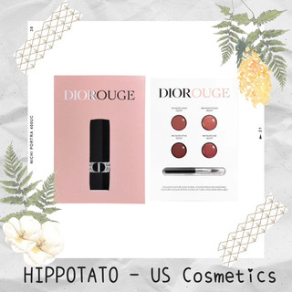 ⭐️ Dior Rouge Velvet Lipstick 4 tone màu - Mẫu thử son thỏi lỳ - Sample