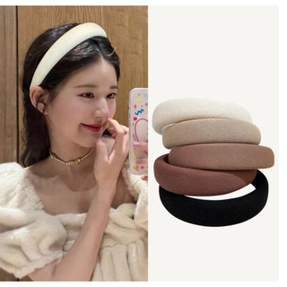Bờm tóc nữ cute vải bản to cho cô dâu, bờm cài tóc hàn quốc, băng đô bờm tóc, bợp tóc