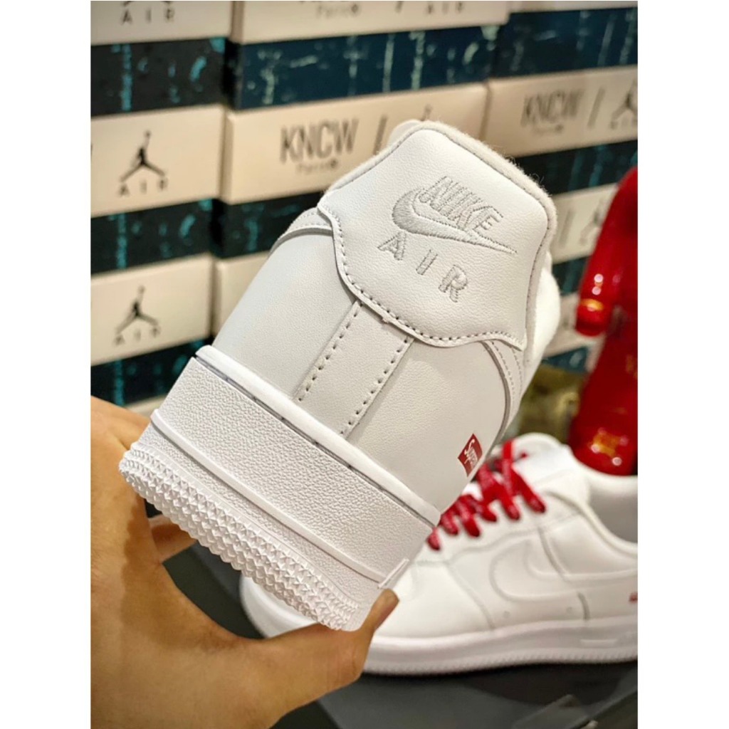 Giày Thể Thao AF1 Xám Móc Đen Nam Nữ, Giày Sneakers Air Force 1 Xám Vệt Đen Bàn Chải Siêu Hot 2023 Cao Cấp