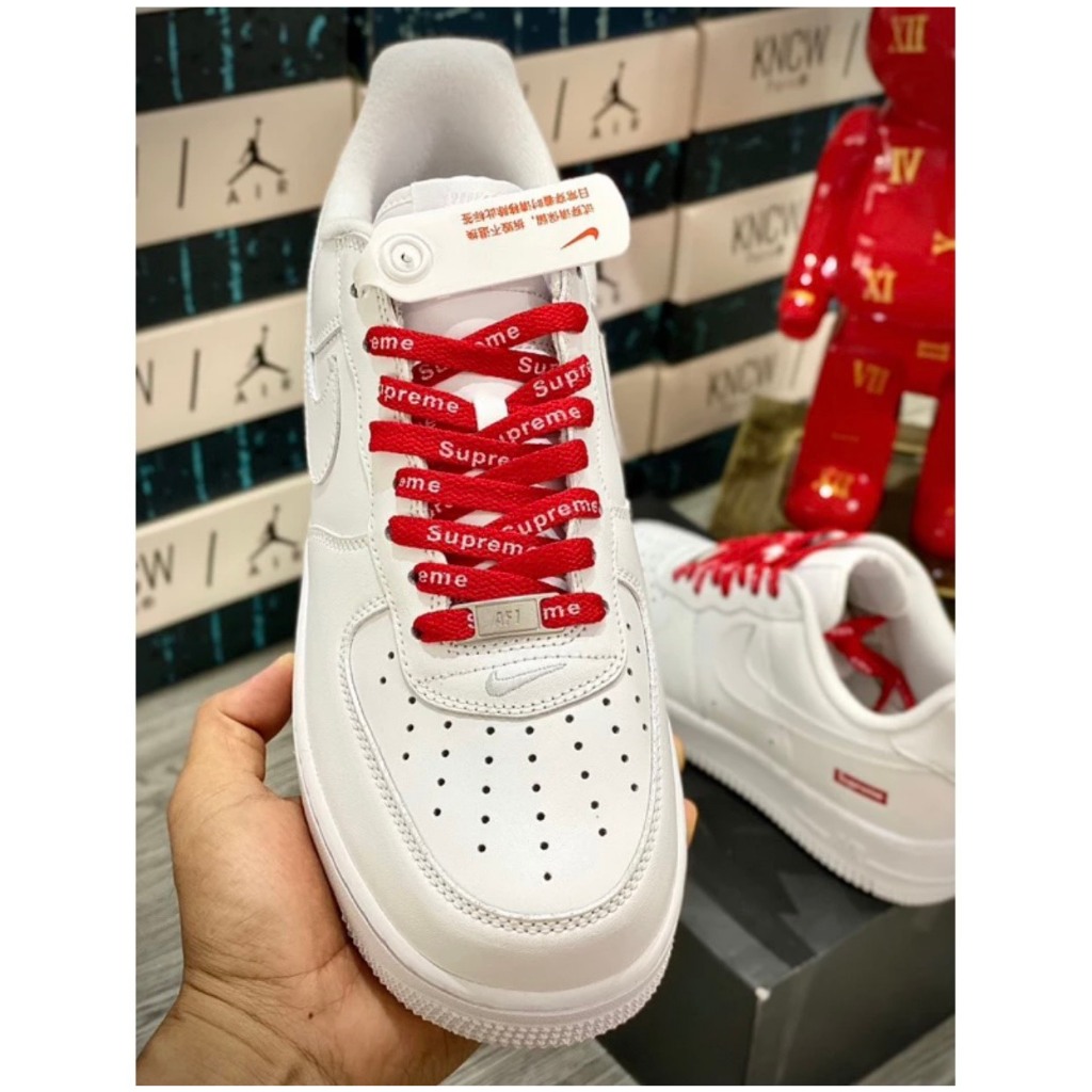 Giày Thể Thao AF1 Xám Móc Đen Nam Nữ, Giày Sneakers Air Force 1 Xám Vệt Đen Bàn Chải Siêu Hot 2023 Cao Cấp