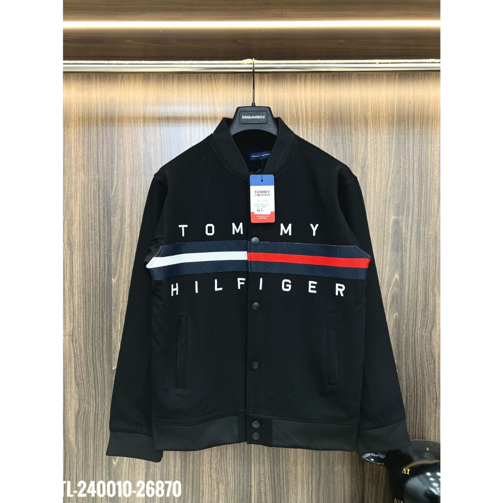 Áo Khoác Bomber Tommy Bản Thêu Cao Cấp-Áo Khoác Tommy Nam Nữ Hottrend 2023