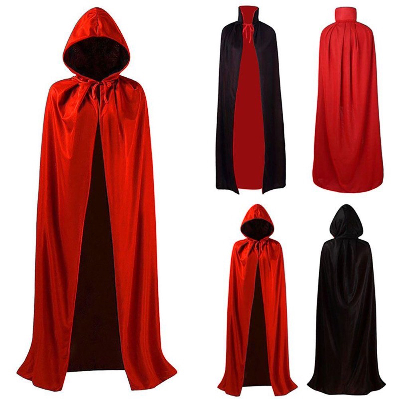Trang phục Dracula cosplay chơi lễ hội halloween / Choàng dracula ma cà rồng hoá trang HALlOWEEN