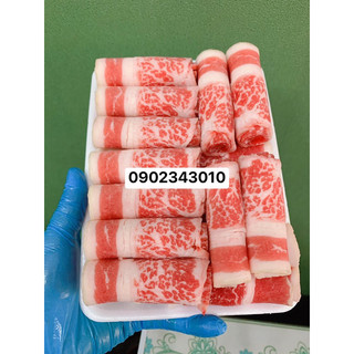 Ba chỉ bò Mỹ cuộn VIP 1