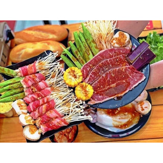 Ba chỉ bò Mỹ cuộn VIP 1