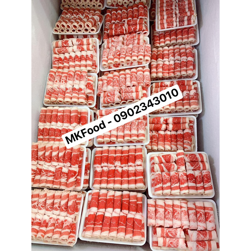 Ba chỉ bò Mỹ cuộn VIP 1