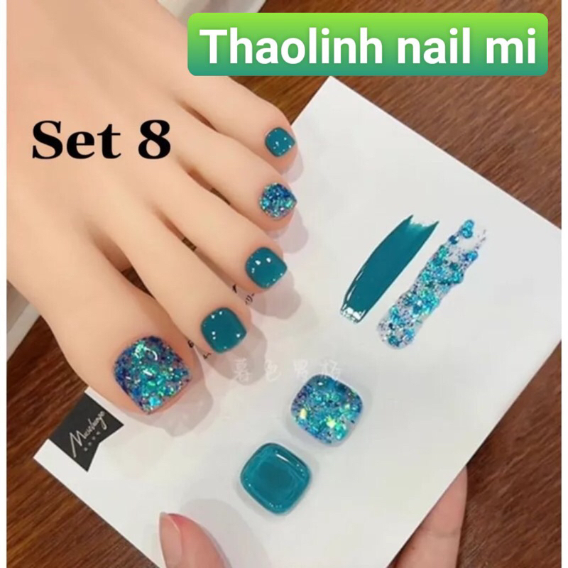 Combo sơn mix nhũ 15ml/1 chai