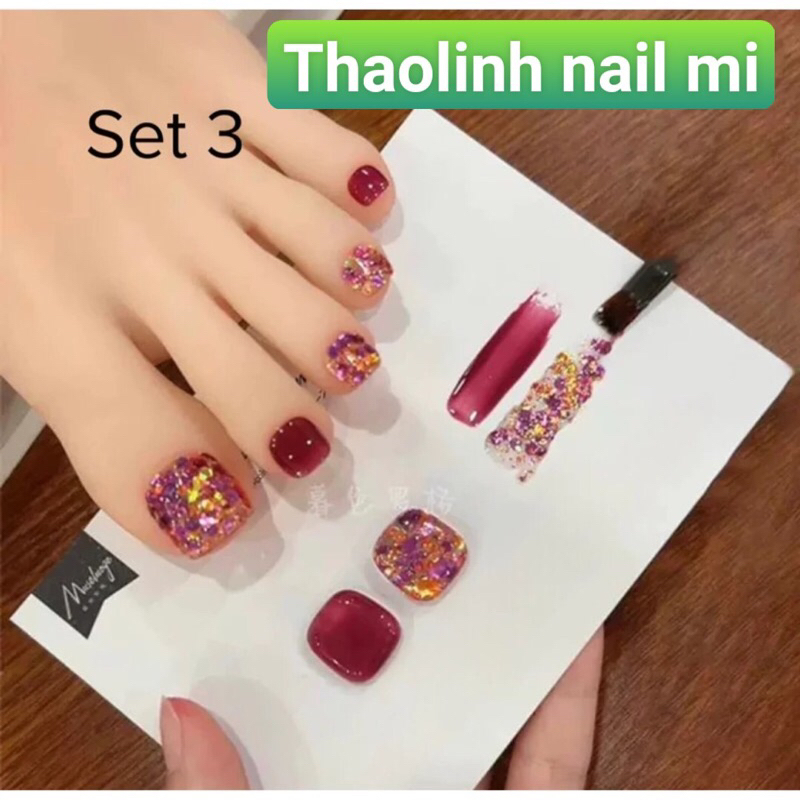 Combo sơn mix nhũ 15ml/1 chai