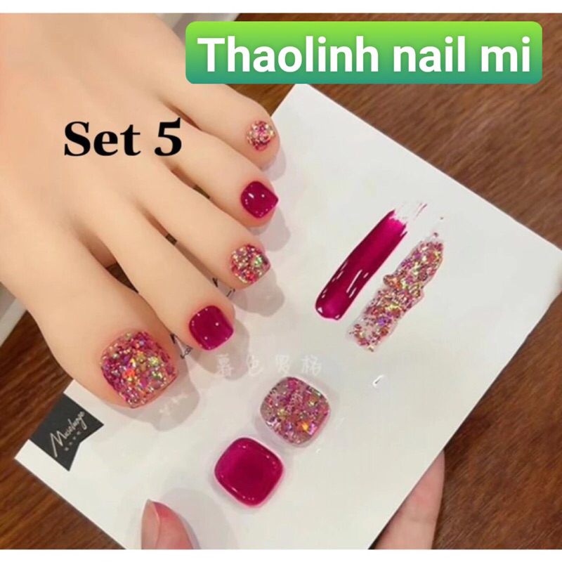 Combo sơn mix nhũ 15ml/1 chai