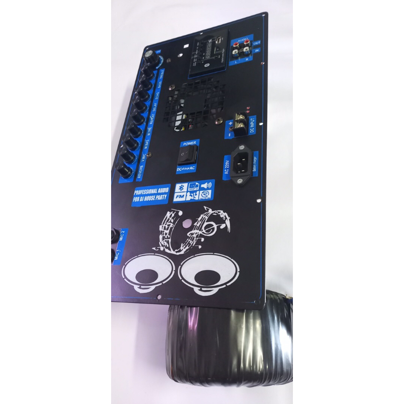 Mạch loa kéo điện 2 kênh stereo đánh thùng sân khấu