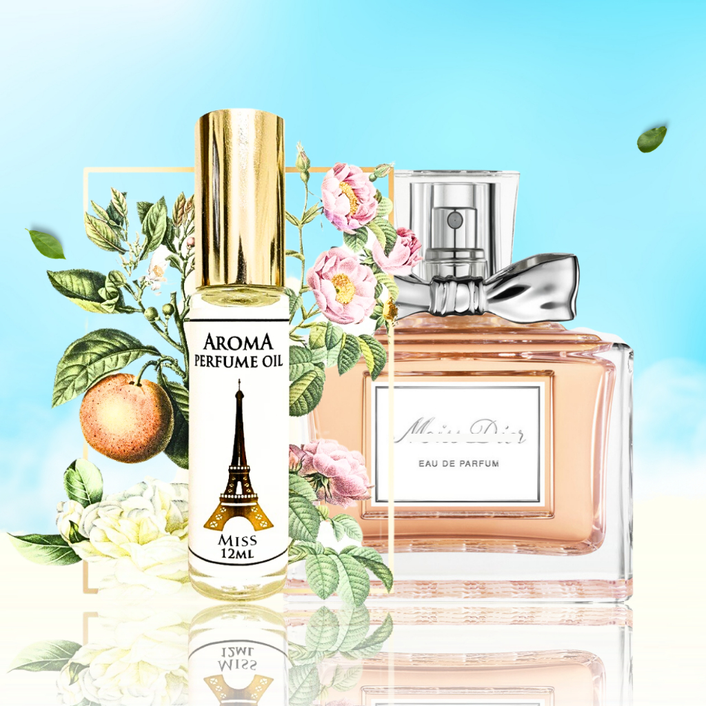 Nước Hoa Chiết Nữ Aroma Miss Chính Hãng 12Ml Thơm Lâu Nữ Tính , Hấp Dẫn, Trẻ Trung, Dùng Xuân Hạ Thu Đông