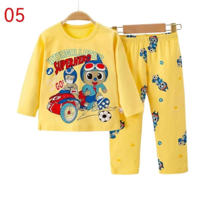 Bộ thu đông dài tay cho bé trai 16-25kg hàng QC xuất hàn