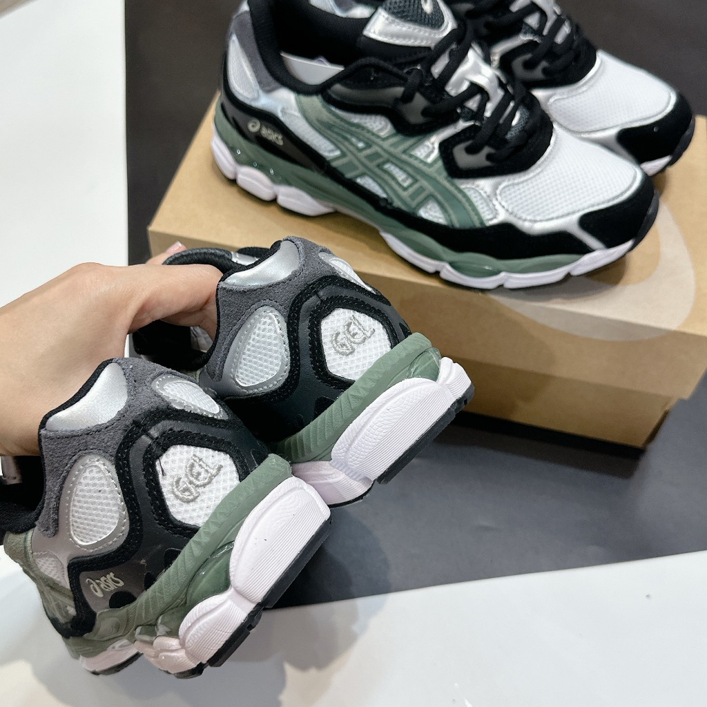 Giày thể thao atmos × ASICS GEL-LYTE V BLACK GOLD hottrend 2023 full pk