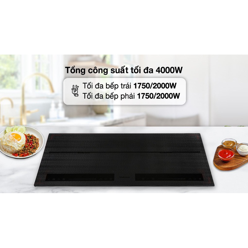 Bếp từ đôi Makano MKT-200006 mới 100% nguyên thùng