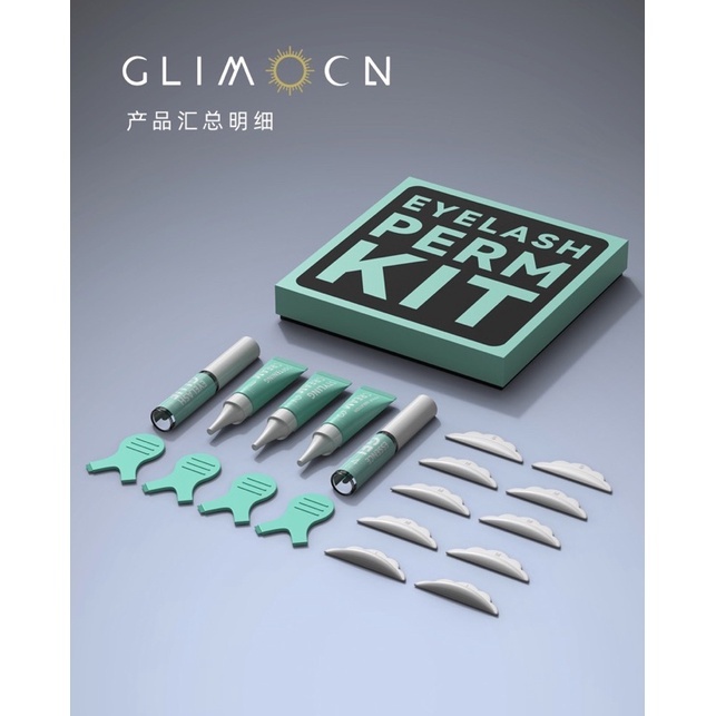 Set Uốn Mi Glimocn Phiên Bản Nâng Cấp