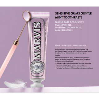 SENSITIVE GUMS | Kem Đánh Răng MARVIS Sensitive Gums Mint 75ML