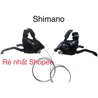 Đôi tay đề,tay phanh xe đạp thể thao shimano,đôi tay đề 3-7
