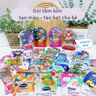 GÓI TẮM BỒN TẠO BỌT CHO BÉ HƯƠNG TRÁI CÂY ( Nội địa Đức )