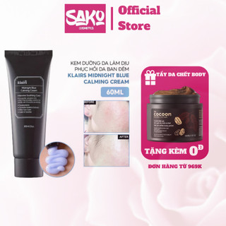 Kem dưỡng da Dear, Klairs Midnight Blue Calming Cream 60ml - myphamsako