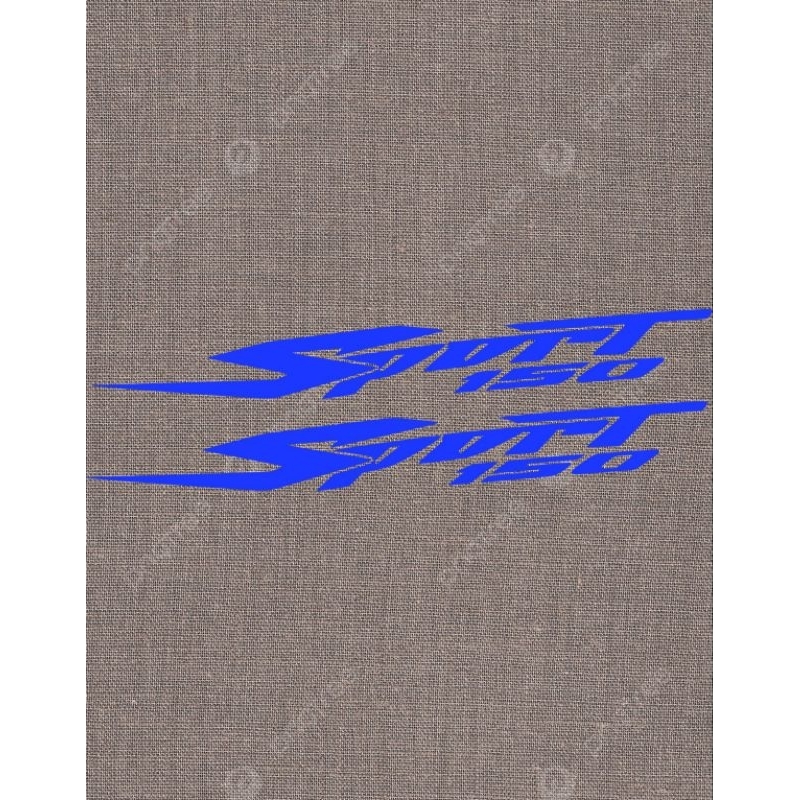 2 chiếc tem Sport 150 tem định hình không viền dán xe máy