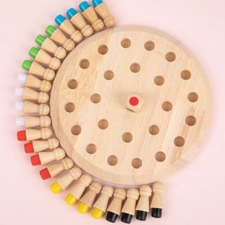 Trò chơi cờ trí nhớ Memory Chess phát triển trí nhớ và tư duy cho bé bằng gỗ