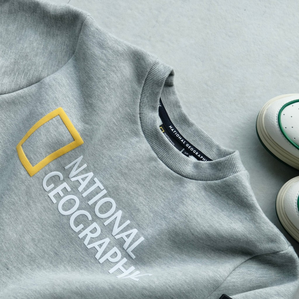 Áo Nỉ Nam Nữ Nat Geo Sweater GREYB In Logo Trước Ngực Nhiều Màu Phong Cách Hàn Quốc
