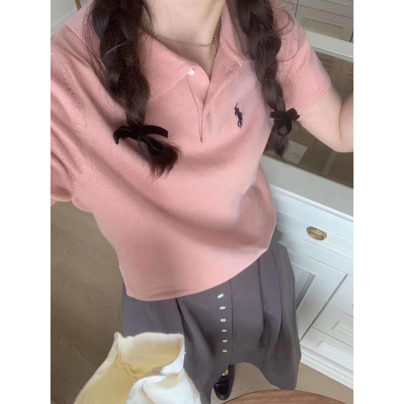 2500 ÁO LEN POLO CỘC TAY THÊU NGỰC