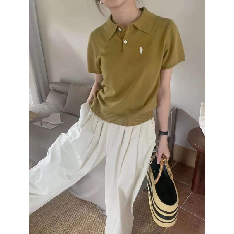 2500 ÁO LEN POLO CỘC TAY THÊU NGỰC