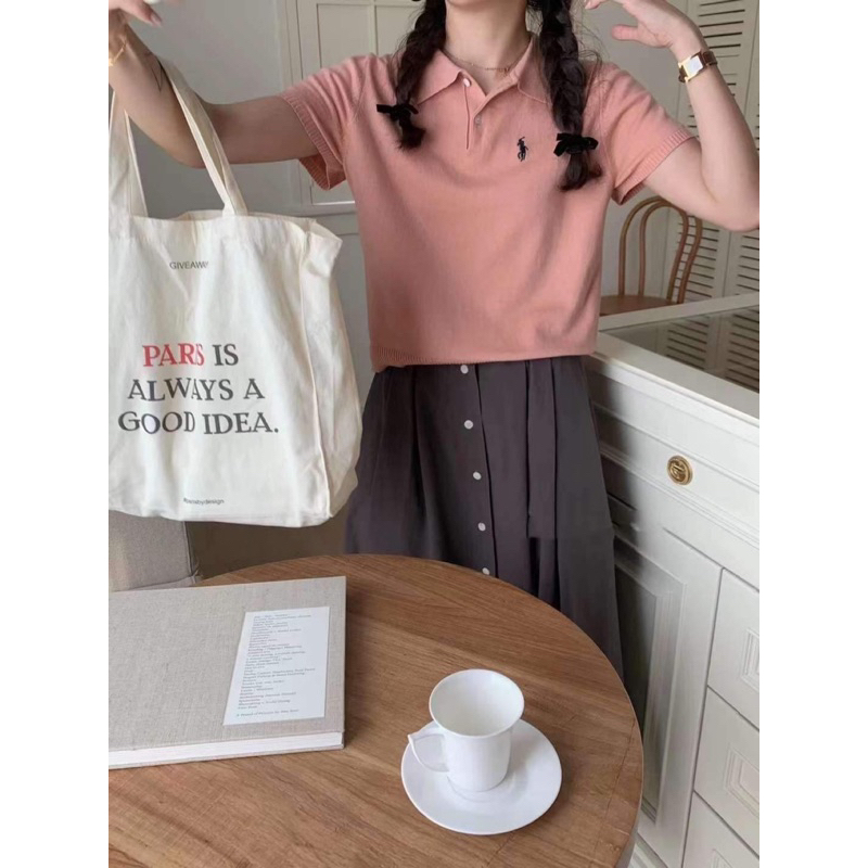 2500 ÁO LEN POLO CỘC TAY THÊU NGỰC