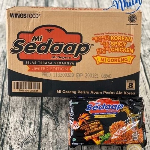 Mì Trộn Ăn Liền Sedaap Indonesia