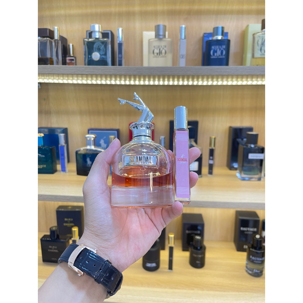 Nước hoa nữ Scandal thơm lâu chính hãng – Nước hoa nữ chiết 10ml lưu hương lâu ngọt ngào quyến rũ – Haravan Perfume