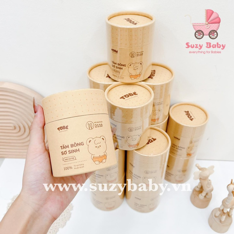 Tăm bông sơ sinh Tobé