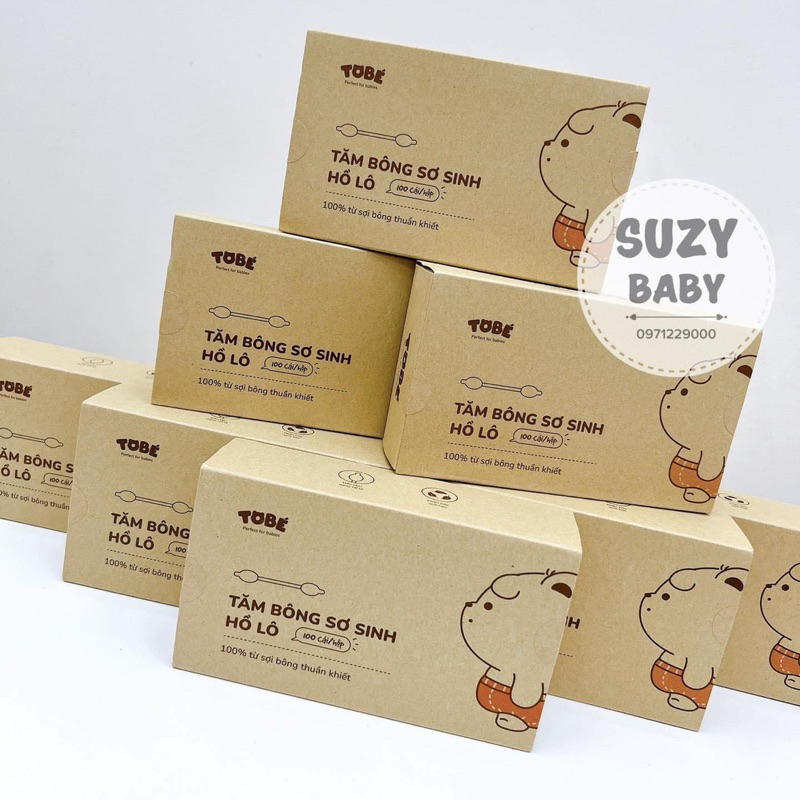 Tăm bông sơ sinh Tobé