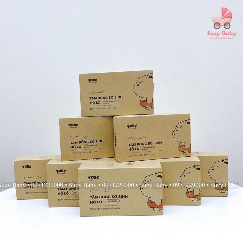 Tăm bông sơ sinh Tobé