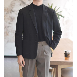 Áo Blazer nam chất liệu dạ thời trang phong cách Hàn Quốc K668