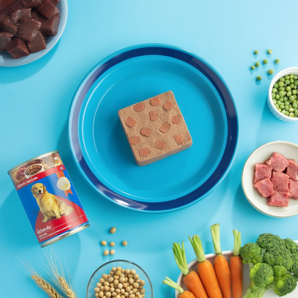Pate cao cấp cho chó SmartHeart - Đủ mùi vị