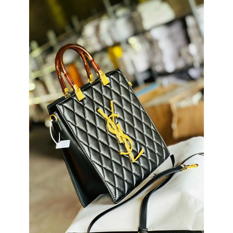 TÚI TOTE BAG DA MỊN TRẦN Ô SZ 28 CÓ HỘP