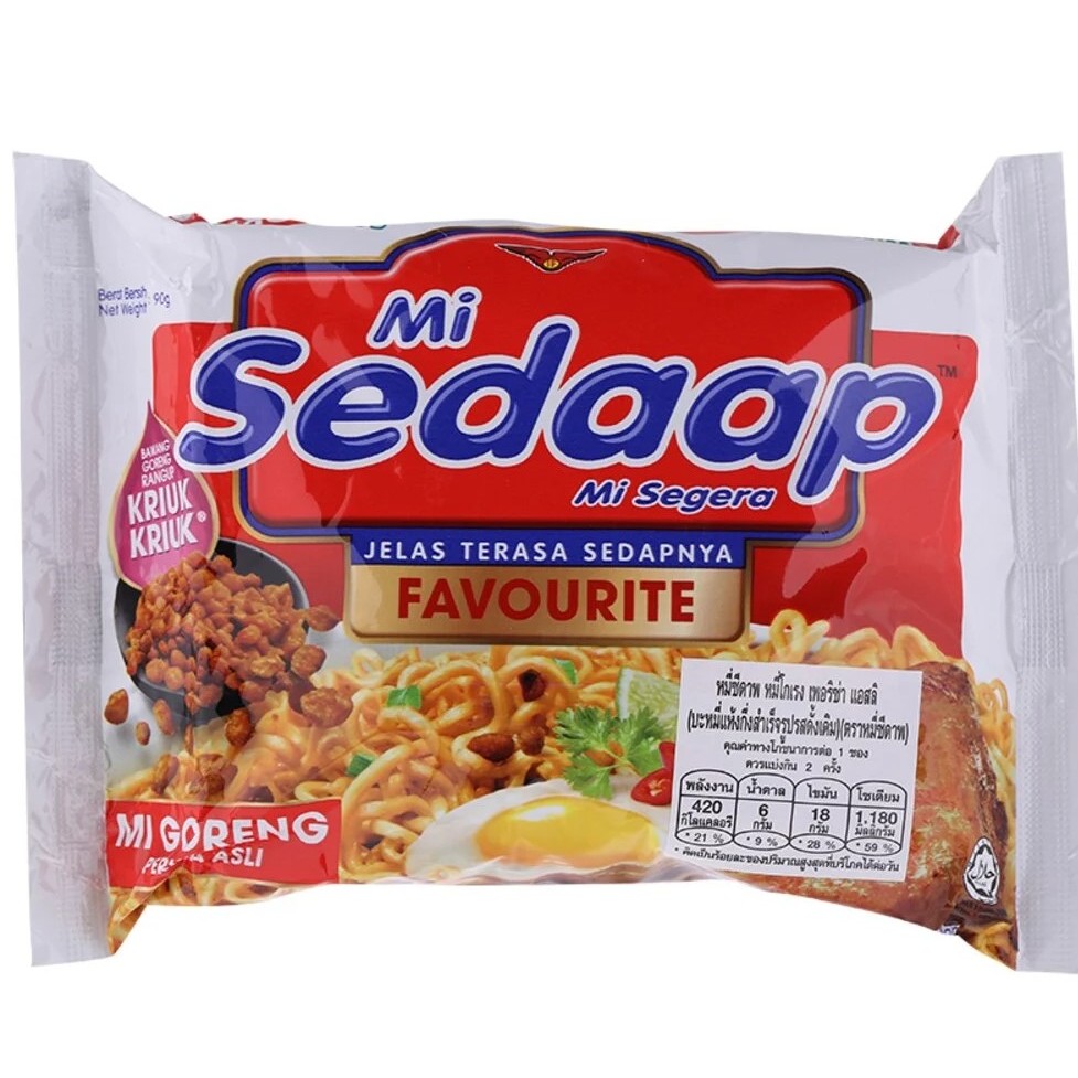 Mì Trộn Ăn Liền Sedaap Indonesia