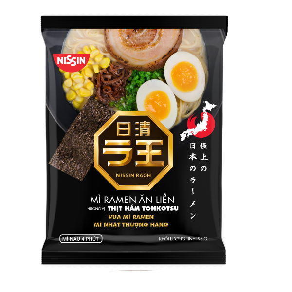 Mì RAMEN - Raoh Hương Nước Tương Nhật  Các Loại